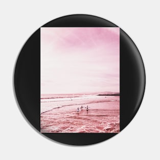 Landscape, Pink sunset, Ombre, Scandinavian art, Modern art, Wall art, Print, Minimalistic, Modern Pin