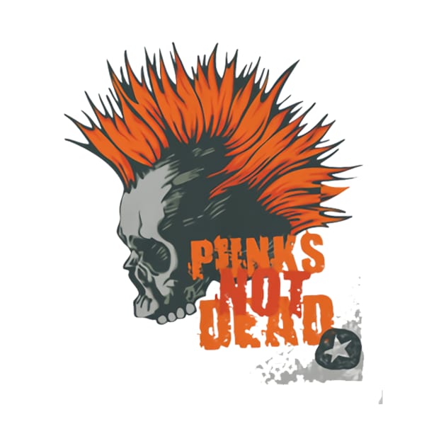 Punk Not Dead Skull Edition by asokabudaya