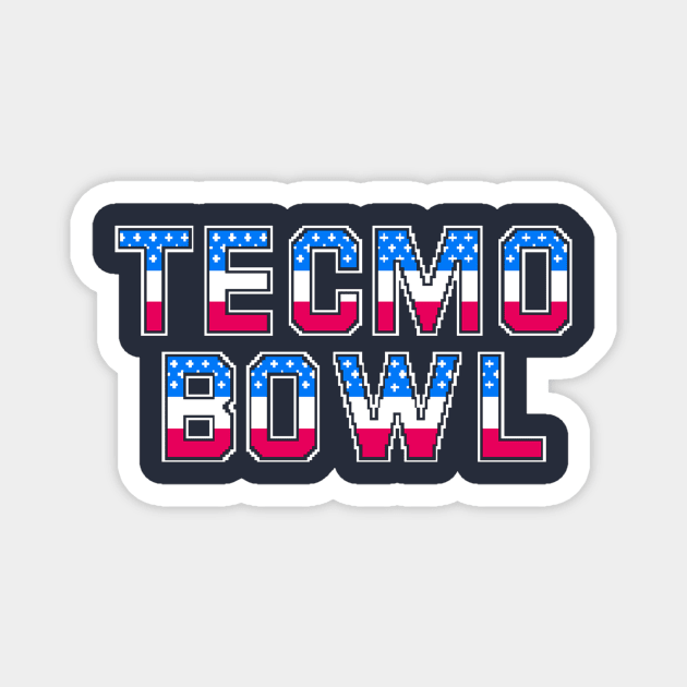 Tecmo Bowl Magnet by Cosmo Gazoo