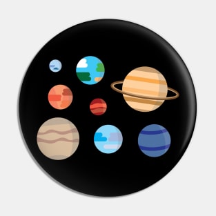 Planets Of Solar System Pin