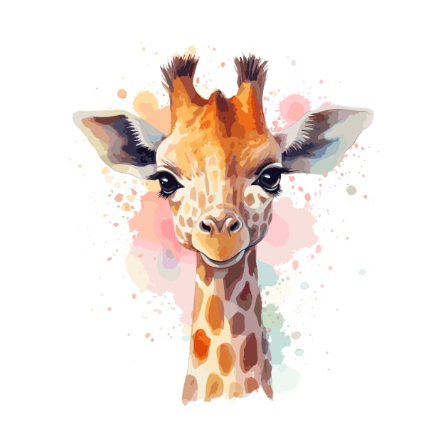 Baby Giraffe by Scattered Atoms