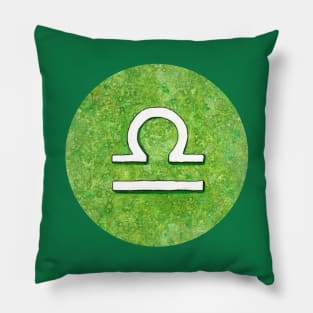 Libra astrological sign Pillow