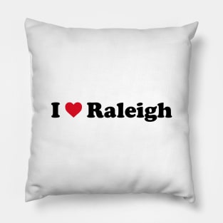 I Love Raleigh Pillow