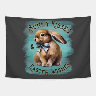 Bunny kisses and Easter wishes Tapestry