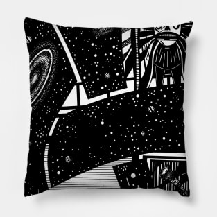 Disc Galaxy Of Funnel Universe Pillow