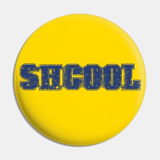 SHCOOL - destroyed blue Pin