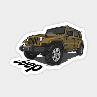 Jeep Wrangler - Peanut Magnet