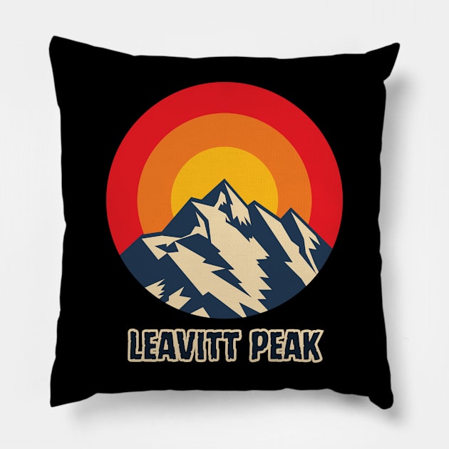 Leavitt Peak Pillow by Canada Cities