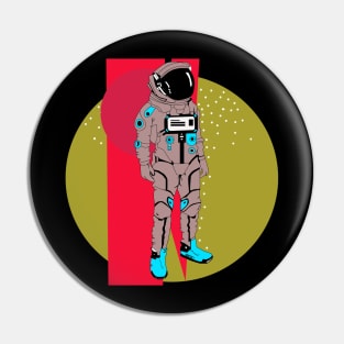 astronaut Pin