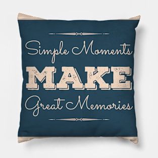 Great Memories Wall Poster Print Pillow