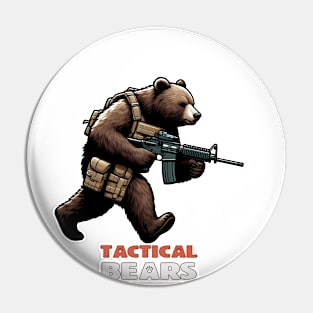 Tactical Bears Pin