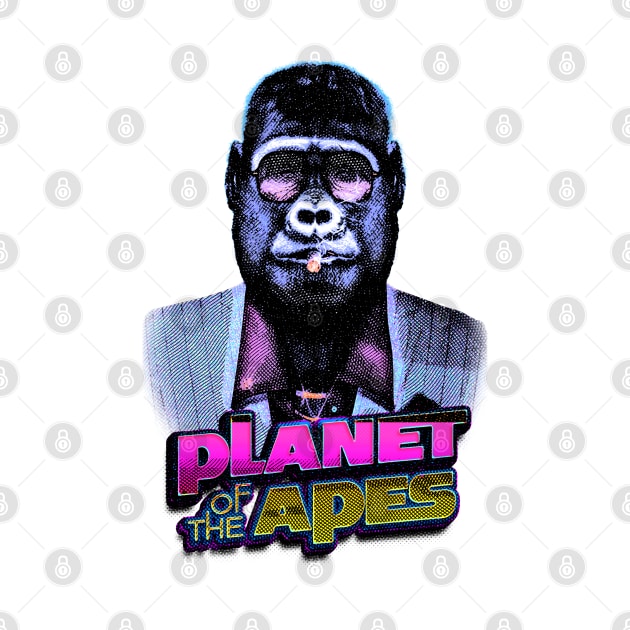 Planet Of The Apes - Engraving Style by Chase Merch