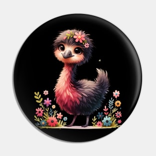 Cute Emu Bird Pin