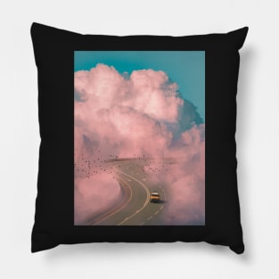 Road Above The Clouds Pillow