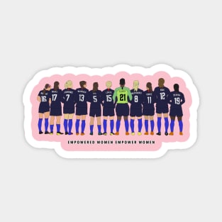 USWNT US Womens Soccer Team Magnet