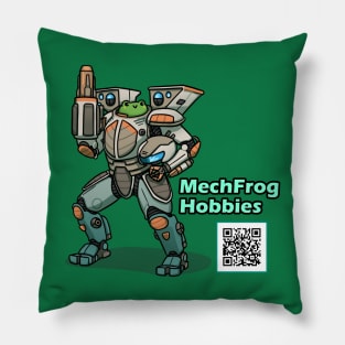 Official MechFrog Avatar Shirt Alt Version Pillow