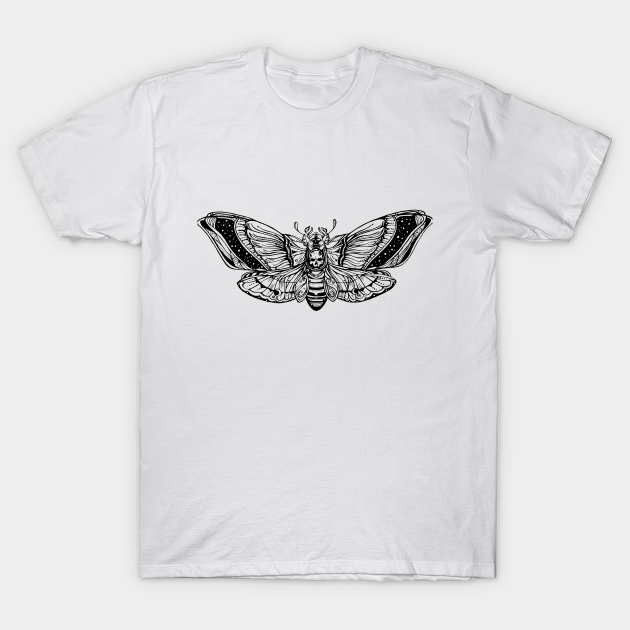 Death's Head Moth - Moth - T-Shirt | TeePublic