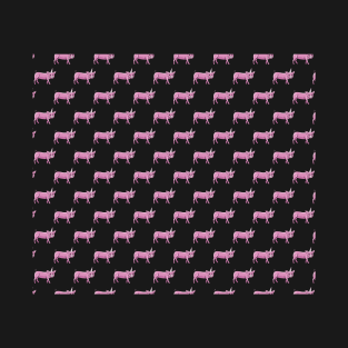 Pig Unicorn Pattern T-Shirt