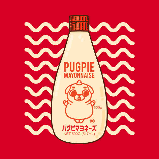 Kewpie Squiggles Puglie by Puglie Pug 