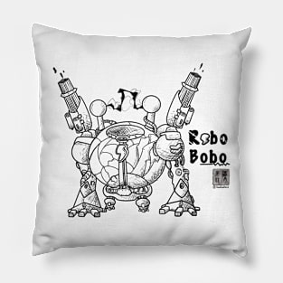 Robo BoBo (Robot) Pillow