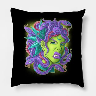 Wild Medussa Pillow