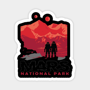 Mars national park Magnet