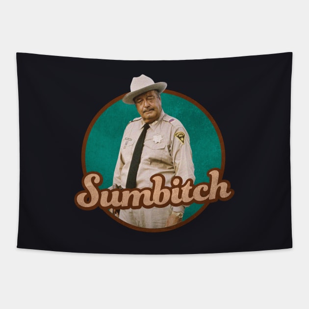 Sumbitch Tapestry by Pikan The Wood Art