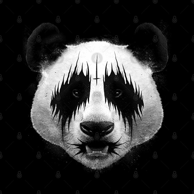 Black Metal Panda by BackintheDayShirts