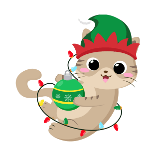 Christmas Kitty T-Shirt