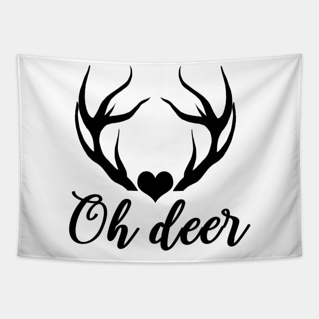 Oh Deer Tapestry by Sham