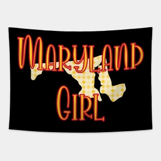 Maryland Girl Tapestry