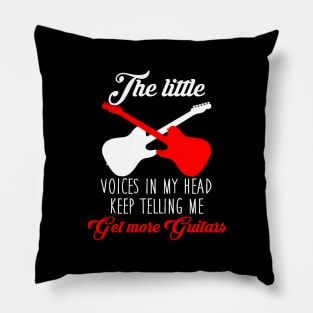 Funny Guitar Quote Pillow