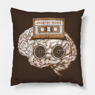 country music on my brain. Pillow