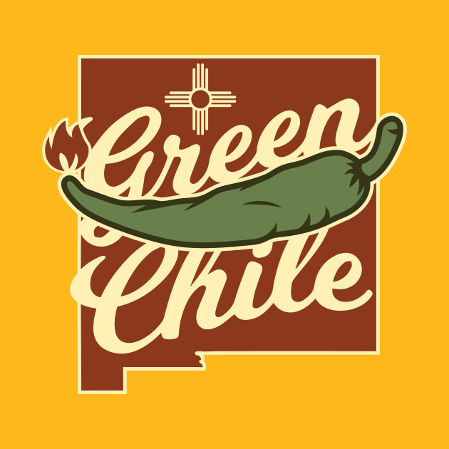 New Mexico Green Chile by HolidayShirts