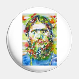 RASPUTIN - watercolor portrait.3 Pin