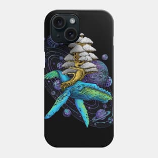 Whale tree of life Phone Case