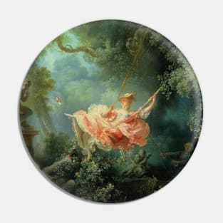 Swing Jean-Honoré Fragonard Famous Rococo Art Pin