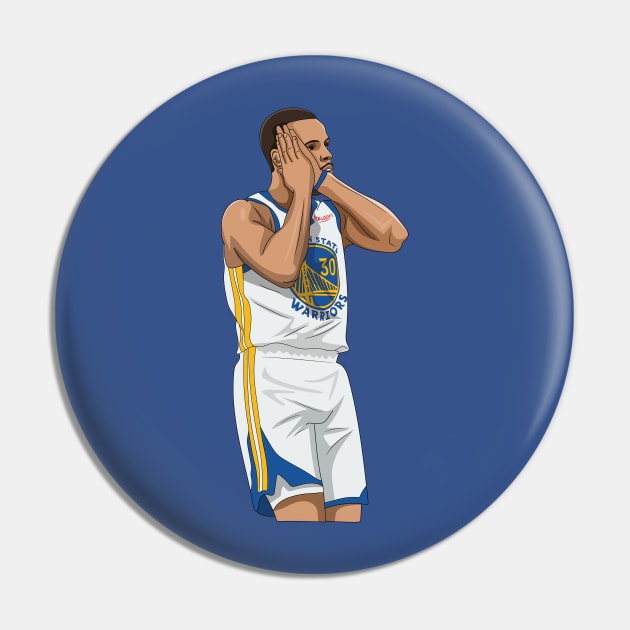 Steph Curry Night Night Pin by xavierjfong