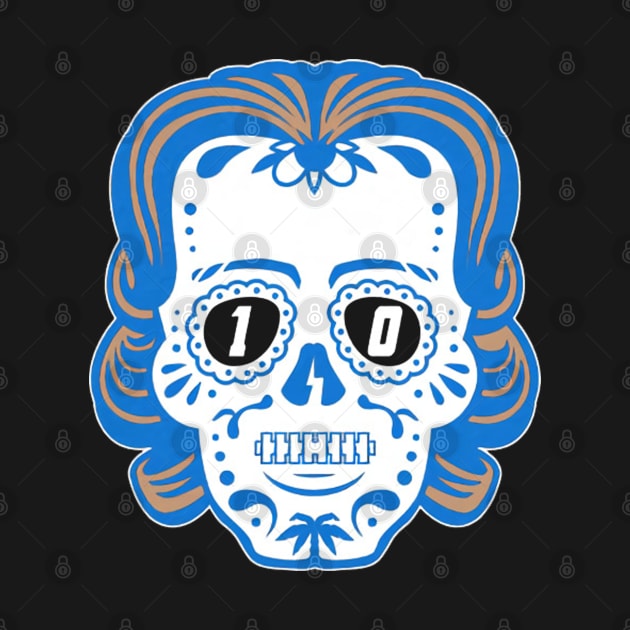 Justin Herbert Sugar Skull by Chunta_Design