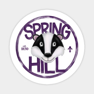 Spring Hill Badger Magnet