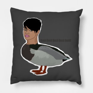 Thekosmic8 Rihanna Duck Quack Quack Pillow