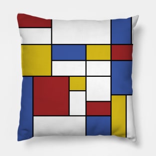 Inspired by Mondrian Pillow