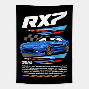 Classic RX7 1989 JDM Car Tapestry