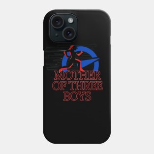 mother of three boys Phone Case