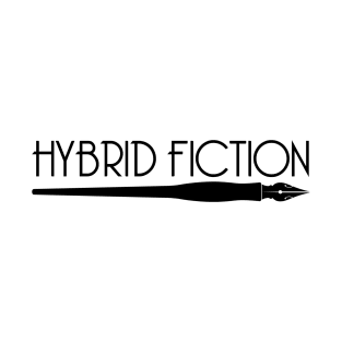 Hybrid Fiction Logo Black T-Shirt