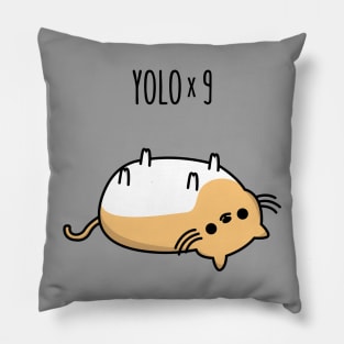 YOLO x 9 Pillow