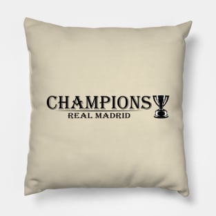 Real Madrid Champions Pillow