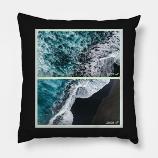 Whatsapp Black sand coast Pillow