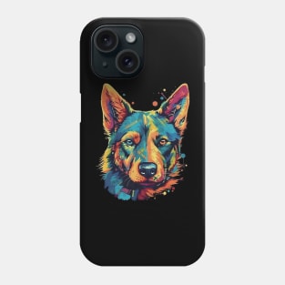 Boho dog Phone Case