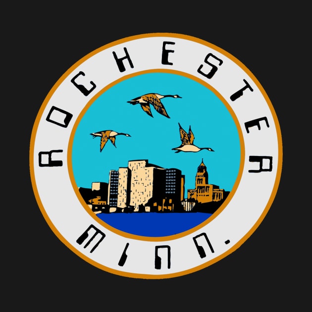 Rochester, Minnesota Flag Decal by zsonn